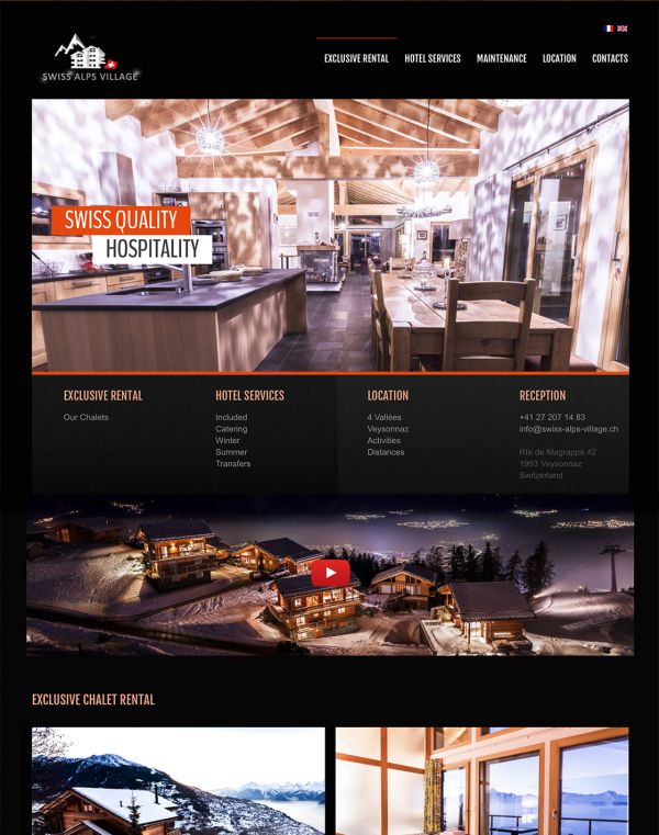 Création des sites internet / web, photographie & vidéo - Sion - Martigny - Sierre - Valais