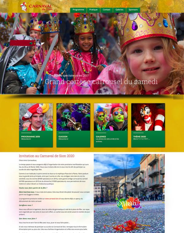 Création des sites internet / web, photographie & vidéo - Sion - Martigny - Sierre - Valais